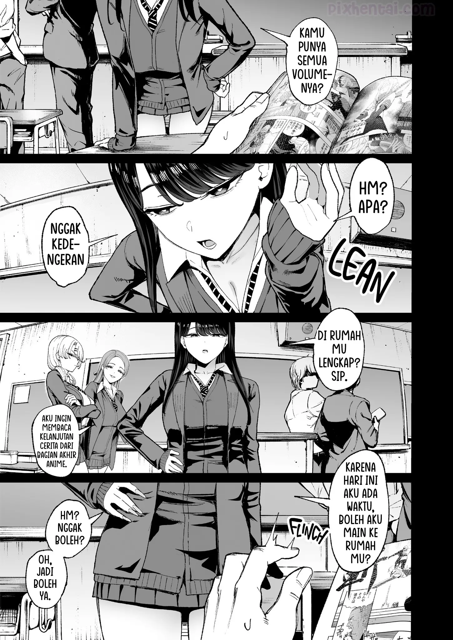 Komik hentai xxx manga sex bokep The Gyaru I Hang Out with Lets Me Use Her Pussy 4.5 page 5